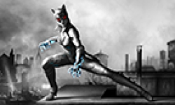 batman arkham city armored edition catwoman suit vignette head