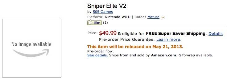Sniper Elite V2 sniper elite v2 amazon