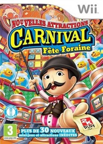 carnival fete foraines nouvelles attractions wii jaquette