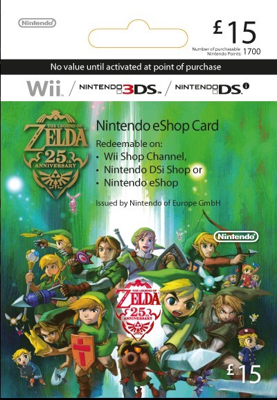 Carte Prépayé Zelda 3