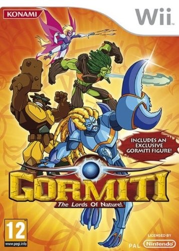gormiti lords of nature wii jaquette