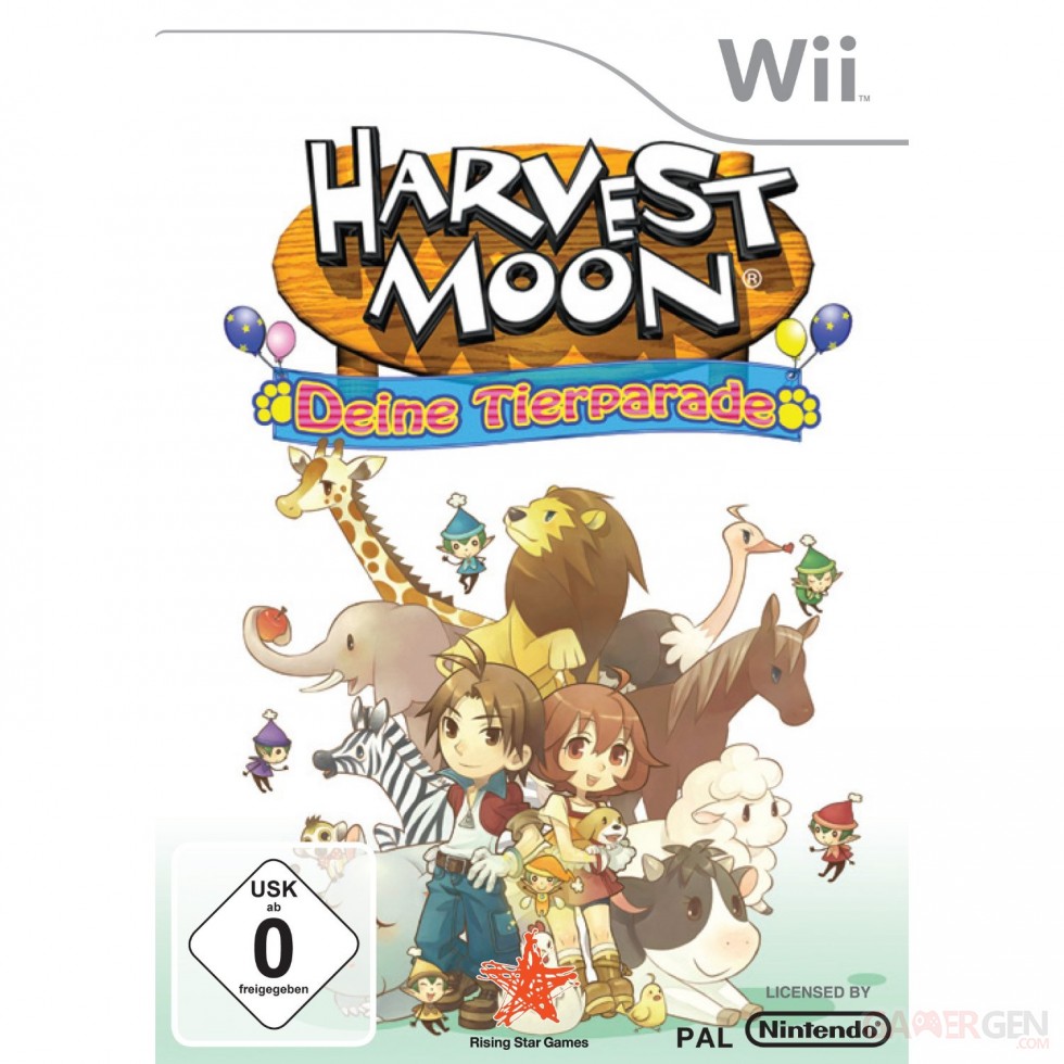 Harvest Moon Parade Des Animaux wii