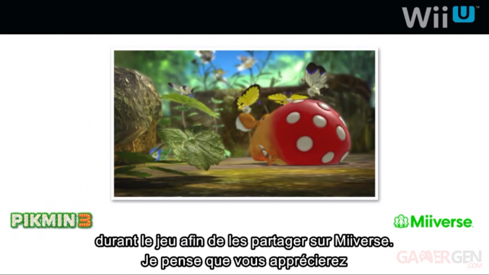 Nintendo Direct Miiverse Pikmin Capture dâ??Ã©cran 2013-01-23 Ã  15.12.35