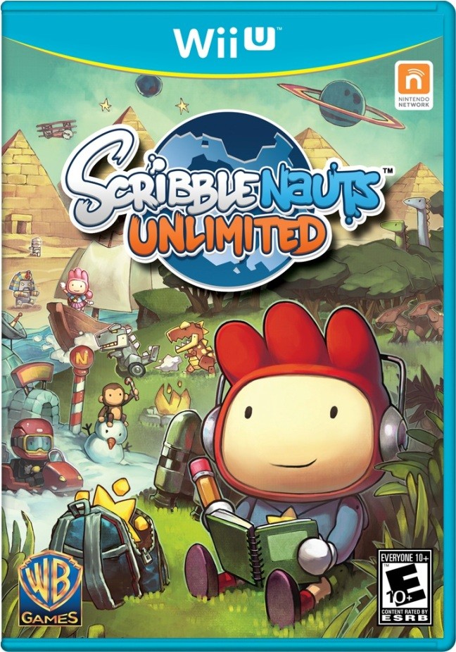 Scribblenauts Unlimited Jaquette Wii U