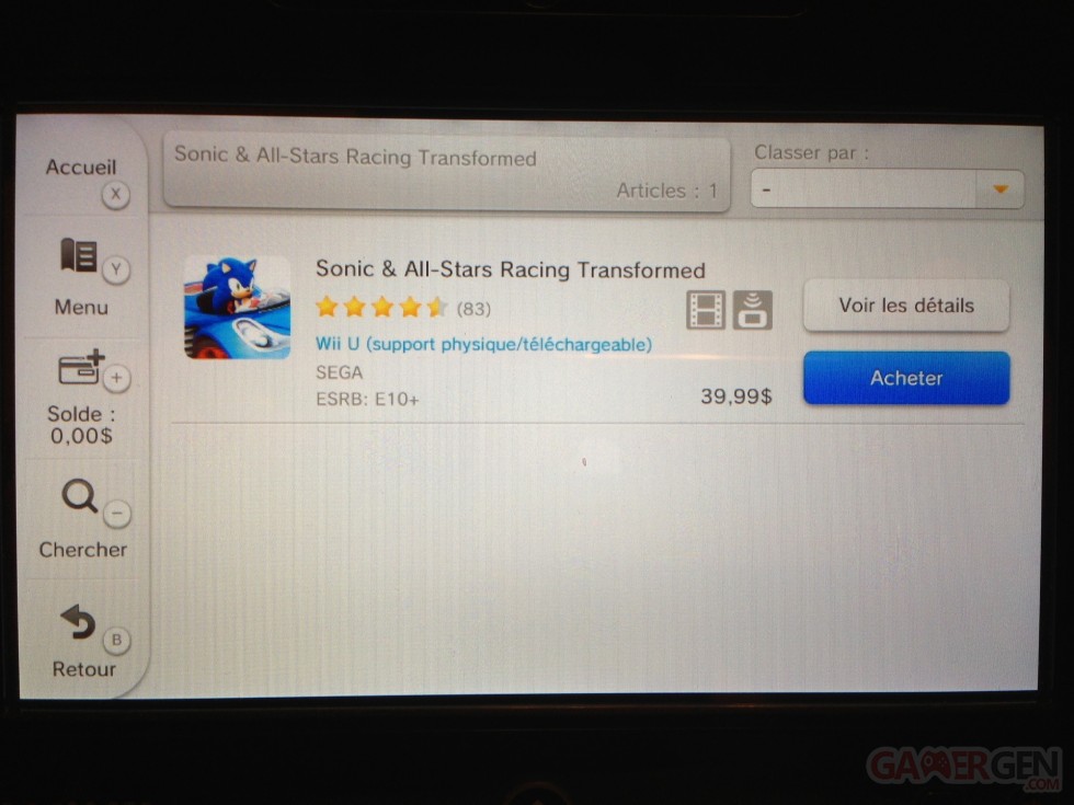 Sonic All Star Racing demo eshop 02