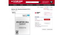 Splinter Cell Wii U future shop