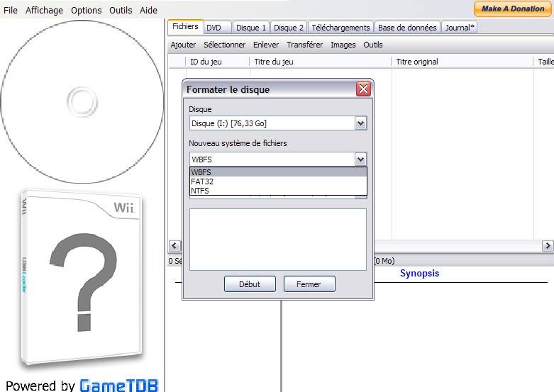 Wii Backup manager image